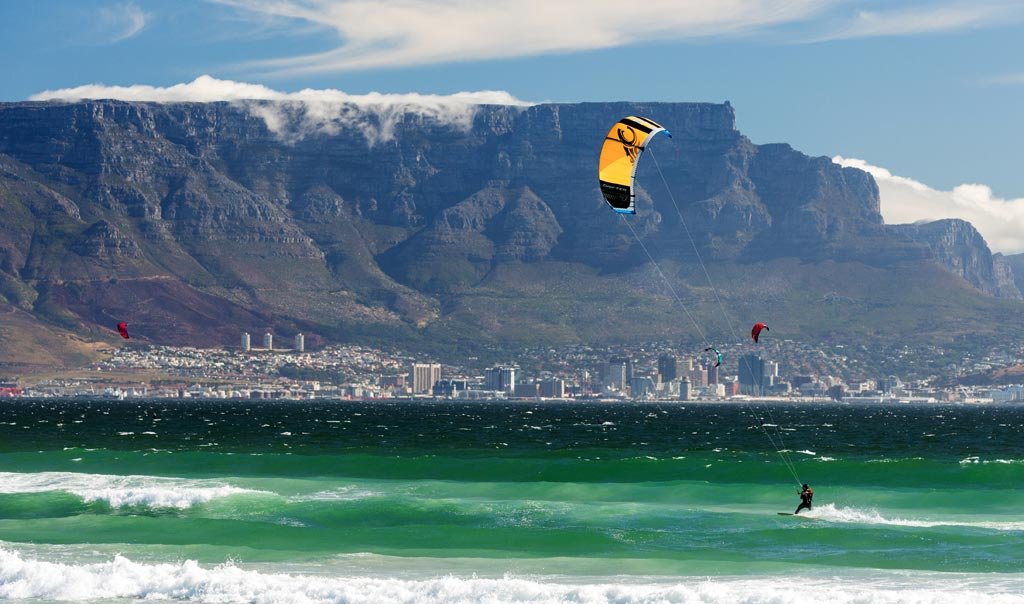Kitesurfing, Capetwon